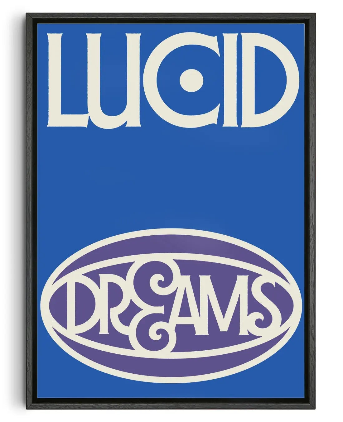 LUCID DREAMS contemporary canvas print by Kido - sold by DROOL