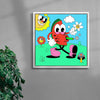 Watermelon contemporary wall art print by Ovcharka - sold by DROOL