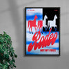 Rodeo contemporary wall art print by Morgan Hislop - sold by DROOL