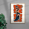 Fiesta contemporary wall art print by Othman Zougam - sold by DROOL