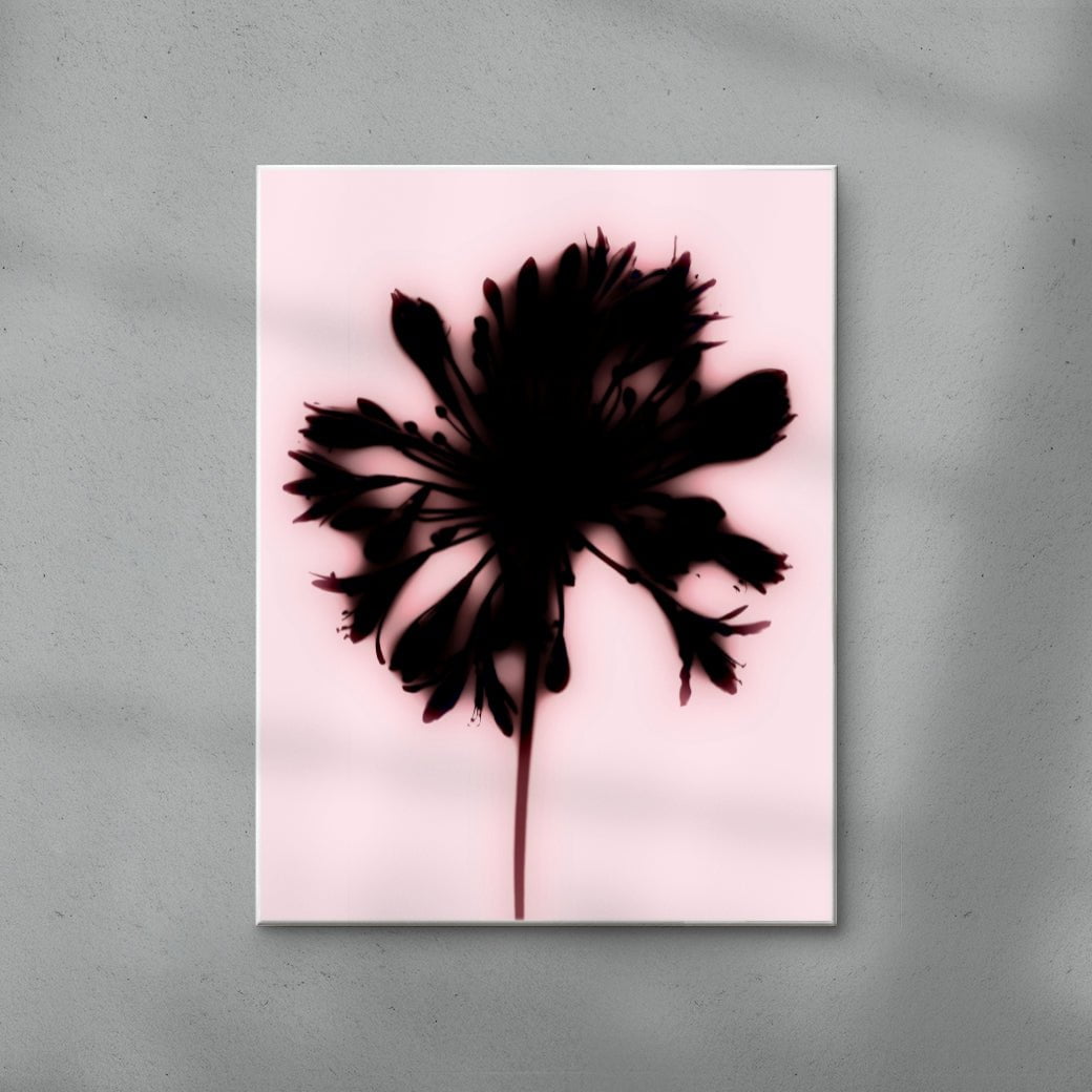 Blooming contemporary wall art print by Antoine Paikert - sold by DROOL
