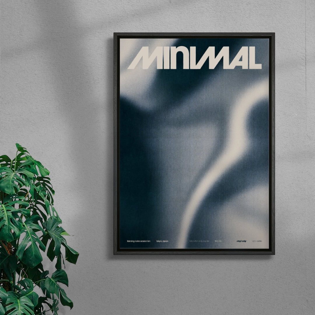 Minimal contemporary wall art print by Henry M. - sold by DROOL