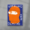 WHEELIN contemporary wall art print by Max Blackmore - sold by DROOL