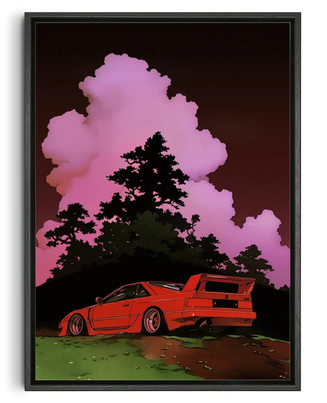 Zero Shift contemporary wall art print by dolorsilentium - sold by DROOL
