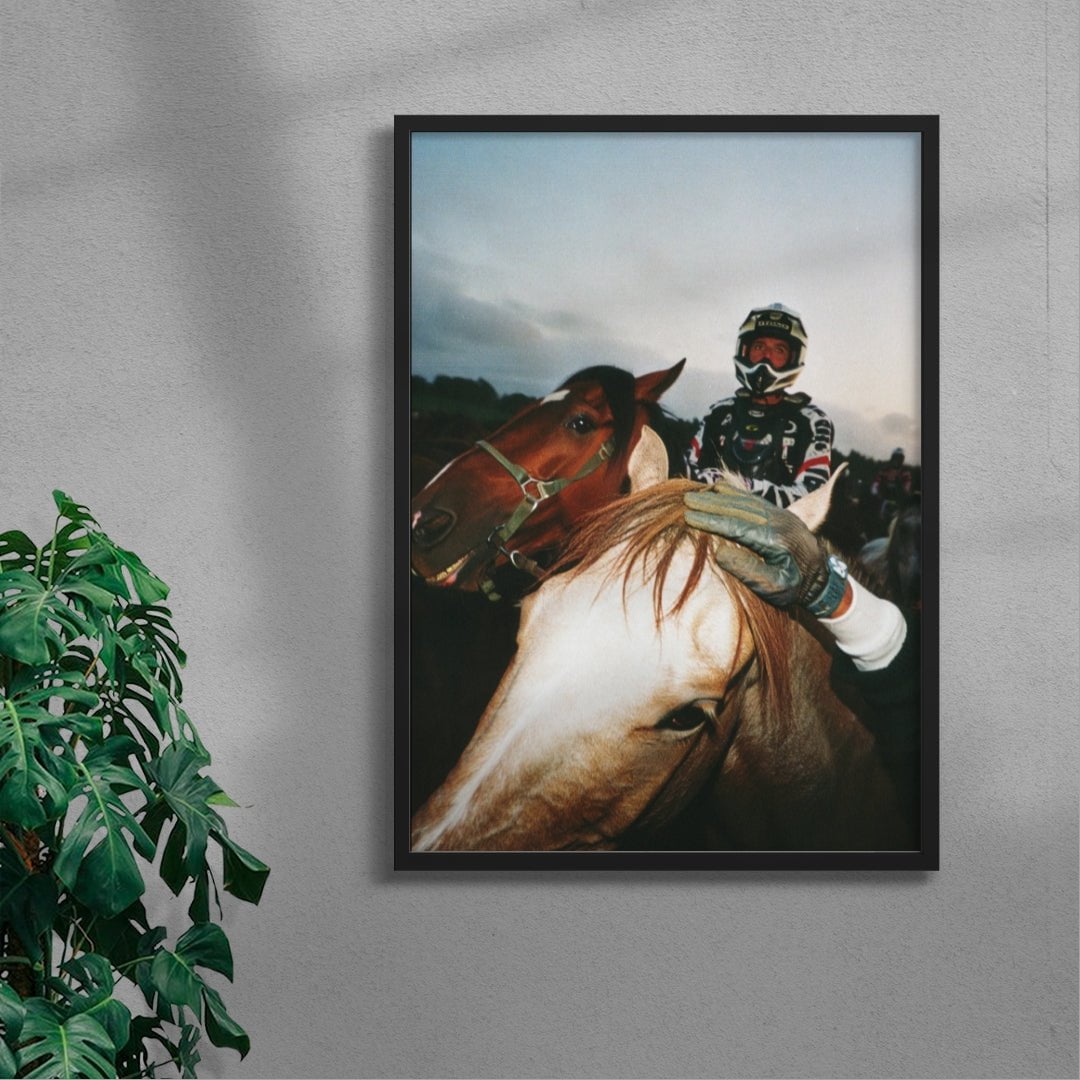 TRAINING DAY contemporary wall art print by Ces XC - sold by DROOL