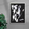 Hormigón contemporary wall art print by Naia Escribano - sold by DROOL