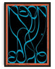 Neon Echo contemporary wall art print by Ciara Wade - sold by DROOL