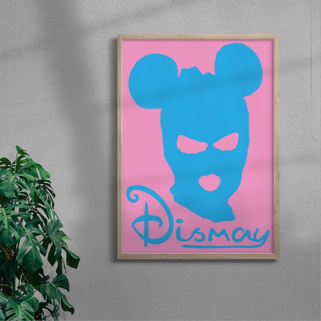 DISMAY contemporary wall art print by Max Blackmore - sold by DROOL