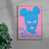 DISMAY contemporary wall art print by Max Blackmore - sold by DROOL