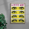 The Little Death contemporary wall art print by Utsav Verma - sold by DROOL