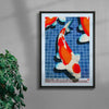 Kohaku contemporary wall art print by Othman Zougam - sold by DROOL