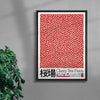 Cherry Tree Fields contemporary wall art print by George Kempster - sold by DROOL