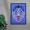 Cells contemporary wall art print by David Vanadia - sold by DROOL