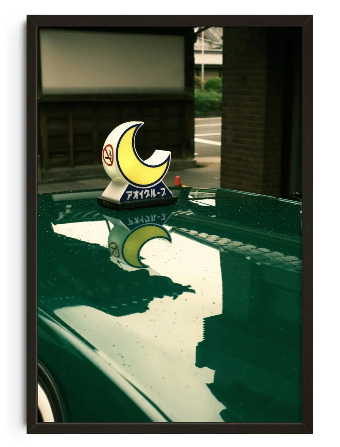 Japan Taxi 6 contemporary art print by Julian Zerressen - sold by DROOL
