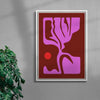 Wabi Sabi contemporary wall art print by Kim Van Vuuren - sold by DROOL