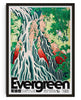 Evergreen - UNFRAMED contemporary wall art print by George Kempster - sold by DROOL