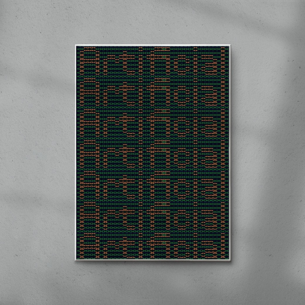 Poster 189 (Artificial) contemporary wall art print by Gang Buron-Yi - sold by DROOL