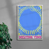 Melting time contemporary wall art print by Jorge Santos - sold by DROOL