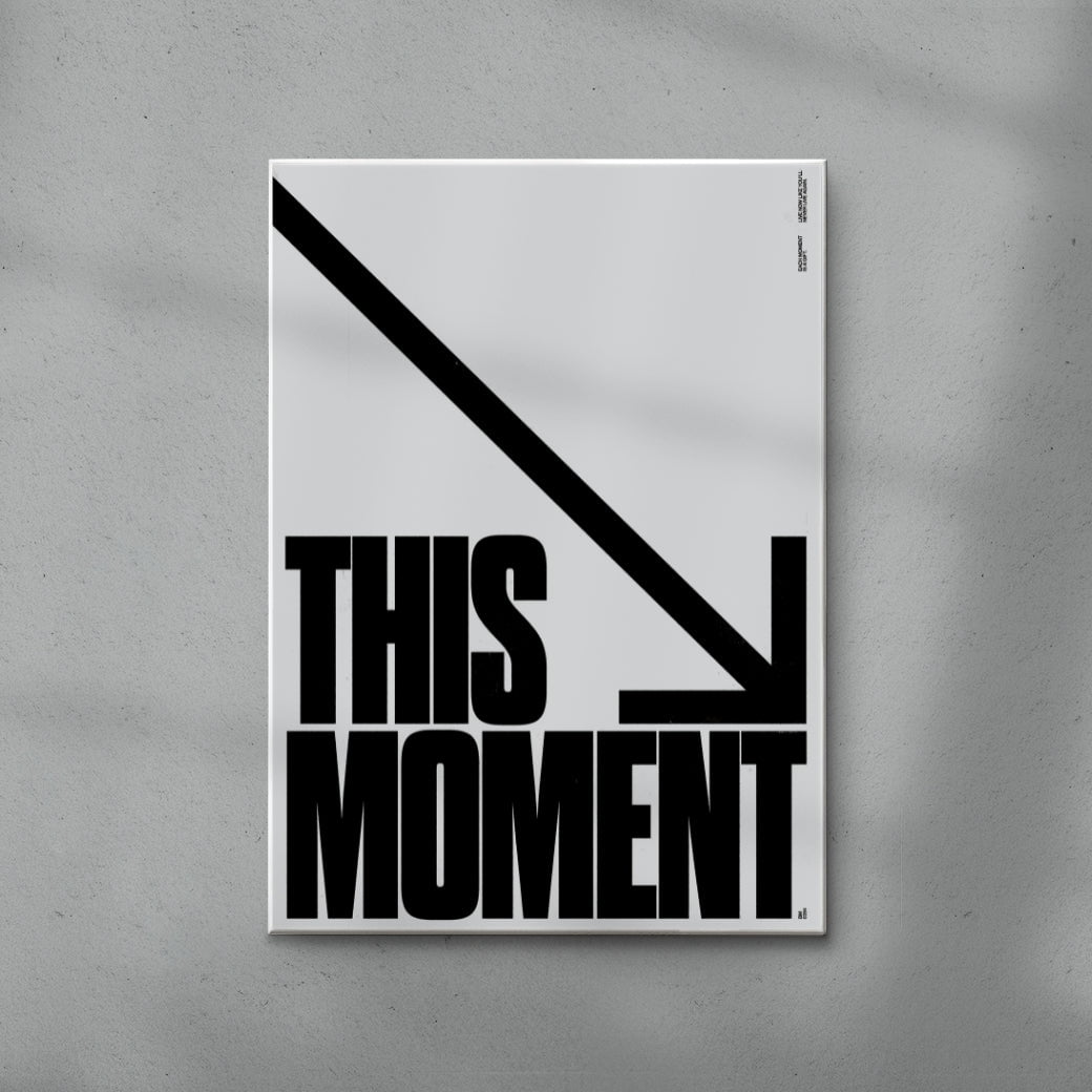 THIS MOMENT contemporary wall art print by Brad Mead - sold by DROOL