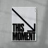 THIS MOMENT contemporary wall art print by Brad Mead - sold by DROOL