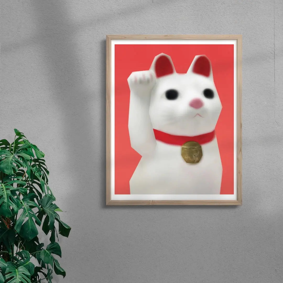 Out of Luck contemporary wall art print by Jimmy Tran - sold by DROOL