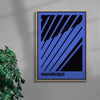 Soundscape contemporary wall art print by Adam Foster - sold by DROOL