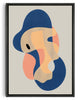 Cargar imagen en el visor de la galería, Floating Shapes #1 contemporary wall art print by frisk - sold by DROOL