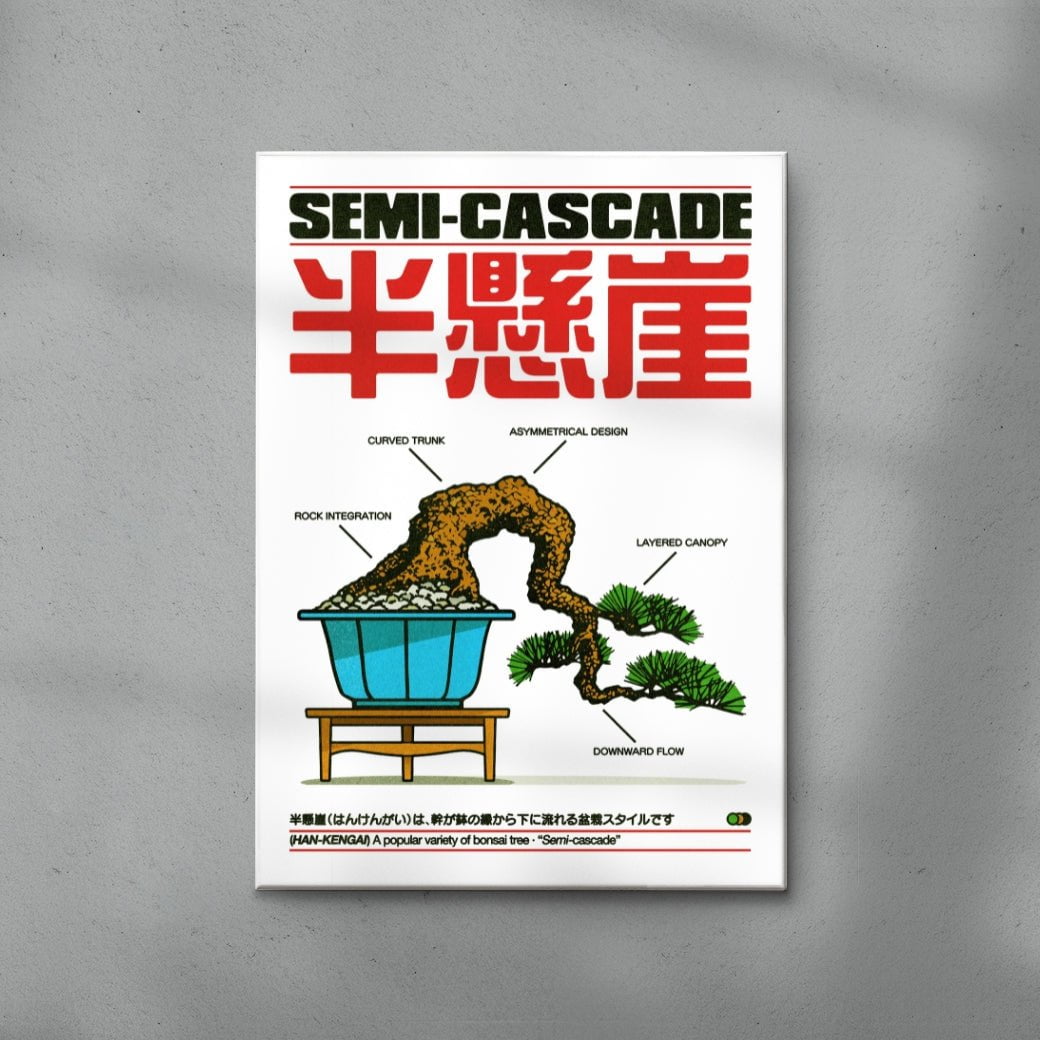 Han-Kengai contemporary wall art print by Othman Zougam - sold by DROOL