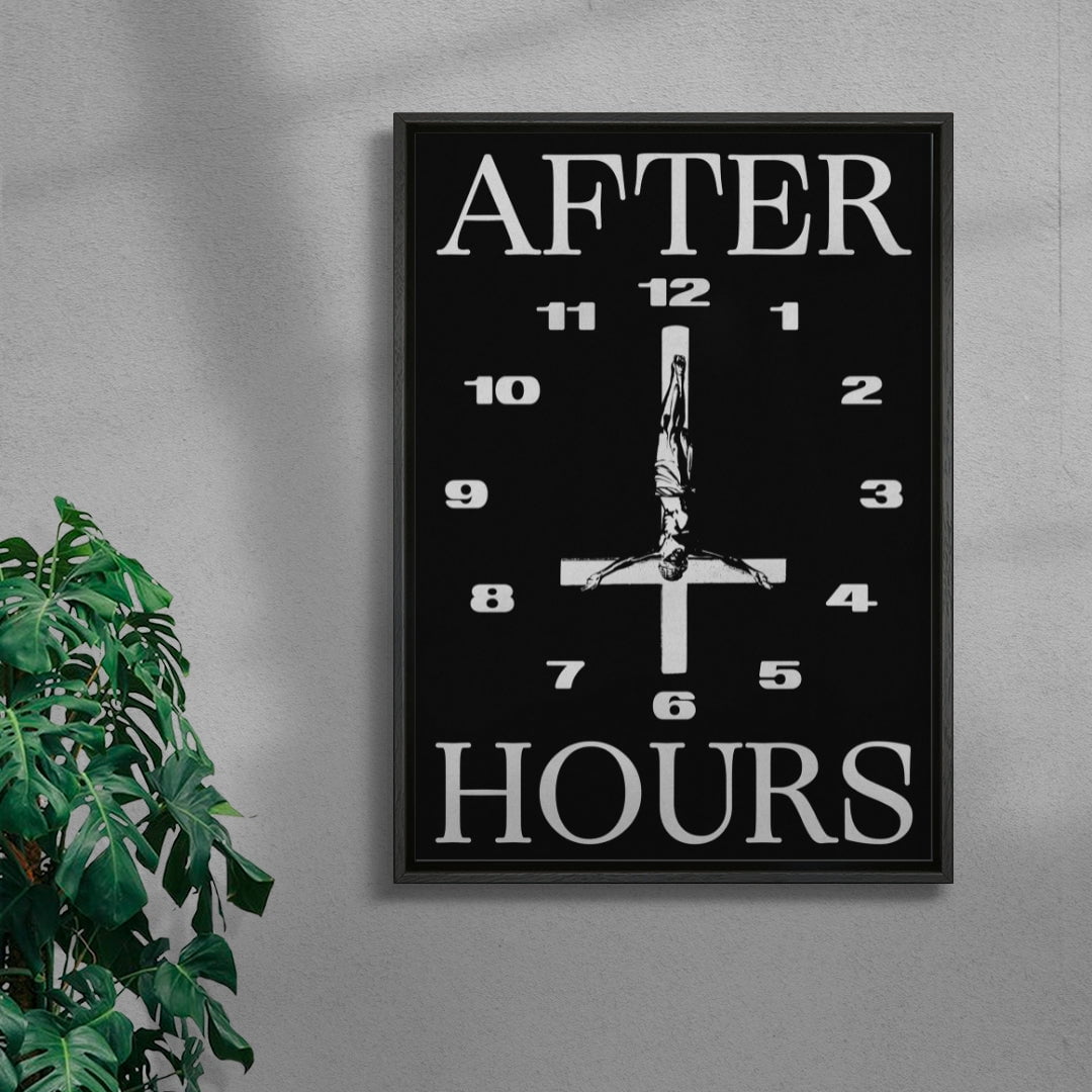 After Hours contemporary wall art print by Utsav Verma - sold by DROOL