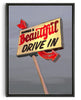 Cargar imagen en el visor de la galería, Doomed &amp; Beautiful contemporary wall art print by Laurie Campbell - sold by DROOL