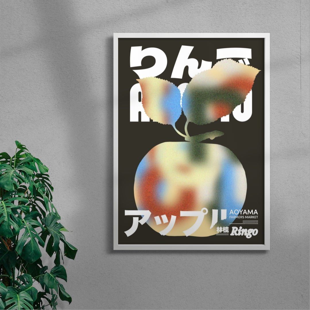 Ringo contemporary wall art print by Studio Trikken - sold by DROOL
