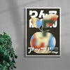 Ringo contemporary wall art print by Studio Trikken - sold by DROOL