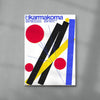 Karmakoma OKI/GRI contemporary wall art print by Floating Bstrd - sold by DROOL