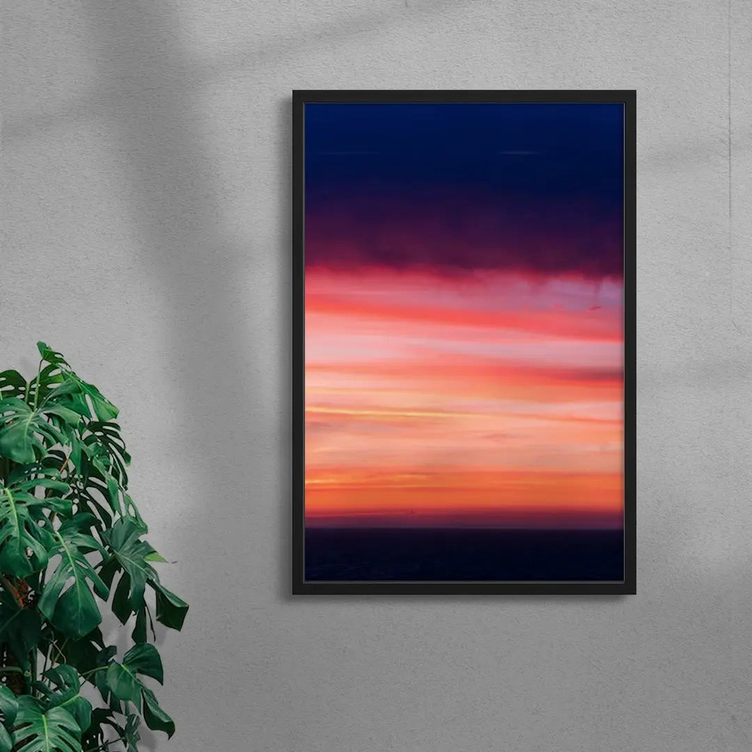 Gradient contemporary wall art print by Edward Jose - sold by DROOL