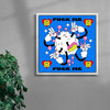 Fuck Me contemporary wall art print by Ovcharka - sold by DROOL