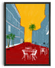 Bild in Galerie-Viewer laden, Cafe Terrace contemporary wall art print by mareykrap - sold by DROOL