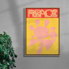 peace contemporary wall art print by Imo Sinclair - sold by DROOL