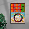 Space Track contemporary wall art print by Tristan Huschke - sold by DROOL