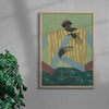 We are Here, No.1 contemporary wall art print by Studio IMO - sold by DROOL