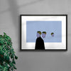 That Moment contemporary wall art print by Tolga Tarhan - sold by DROOL