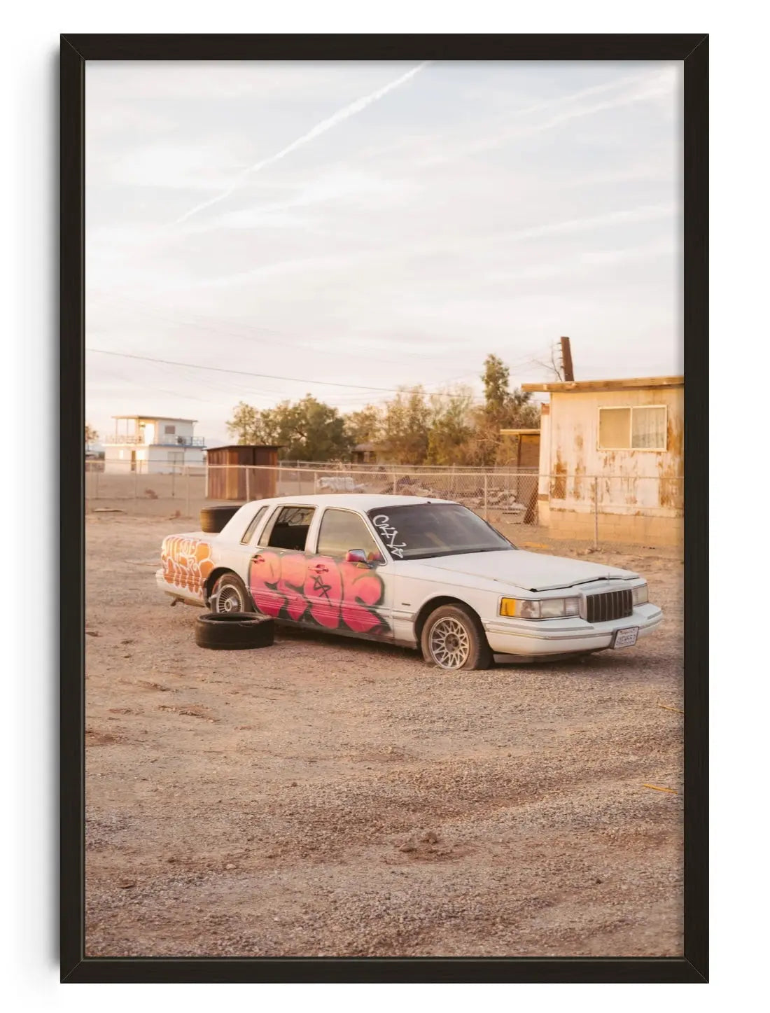 Sedan contemporary wall art print by Steven Clouse - sold by DROOL