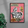 Lonesome contemporary wall art print by Caitlin Flood-Molyneux - sold by DROOL