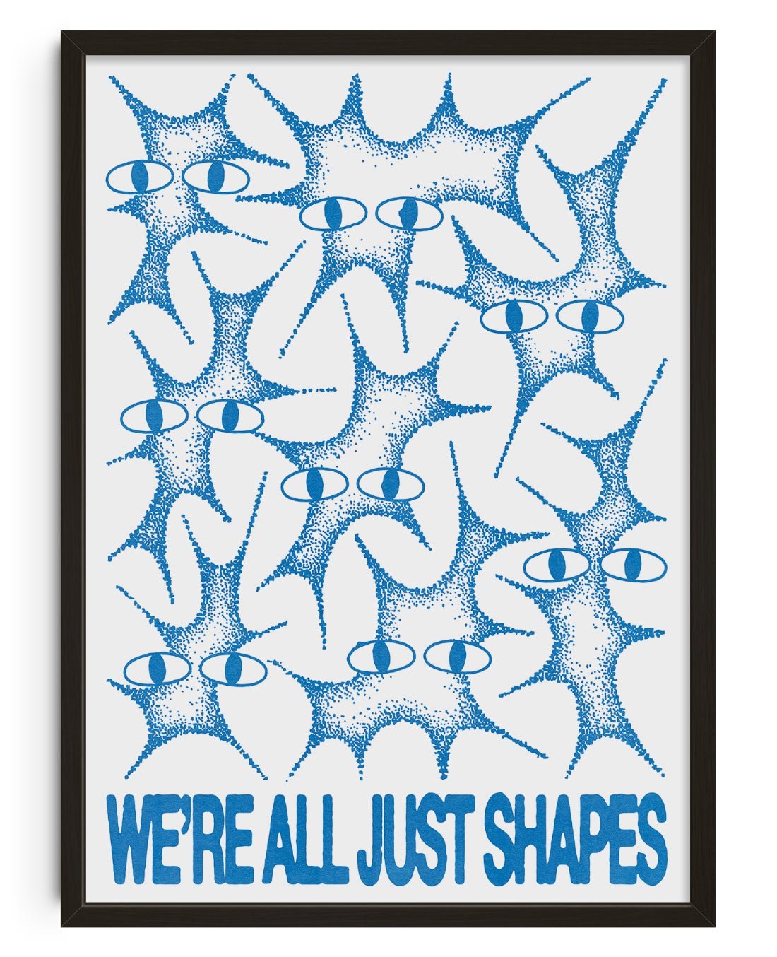 Shapes contemporary wall art print by Alexander Khabbazi - sold by DROOL