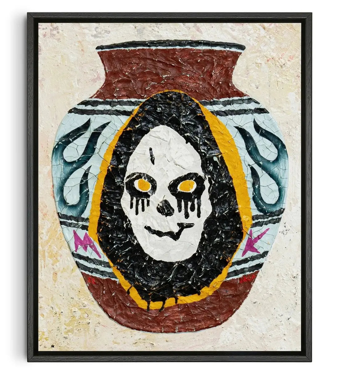 Pot 43 contemporary wall art print by Julien Jaca - sold by DROOL