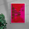 ENERGY: Redistributing Power and Taming Consumption contemporary wall art print by Sara Cristina Moser - sold by DROOL