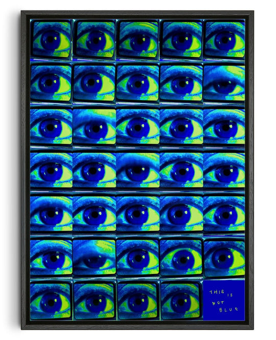 This is not BLUE (eyes)