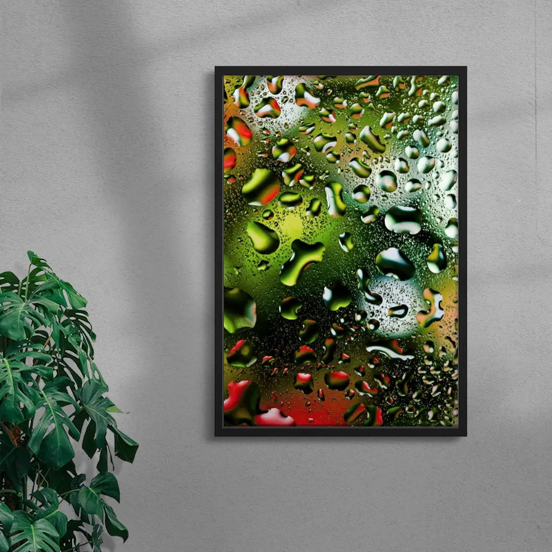 Streetlight contemporary wall art print by Jasmin Javon - sold by DROOL