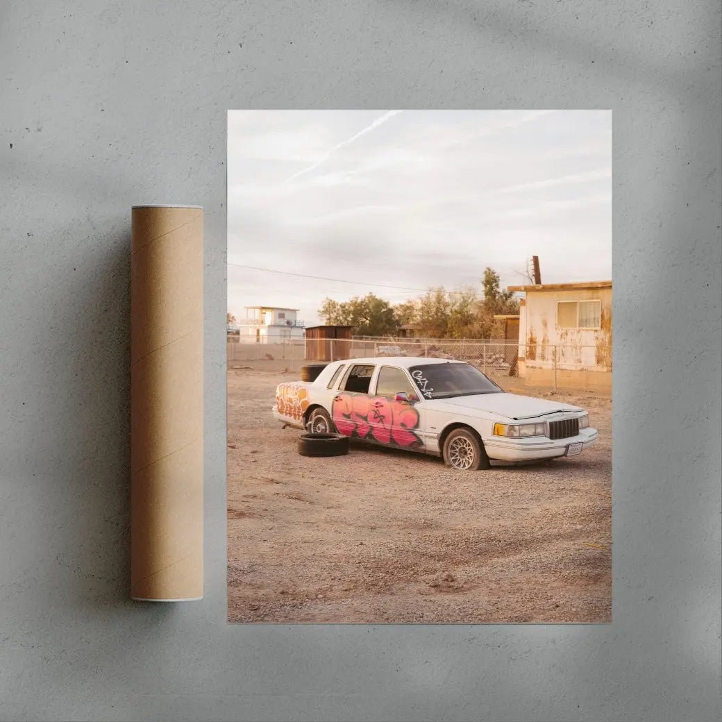 Sedan contemporary wall art print by Steven Clouse - sold by DROOL