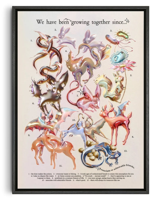 we have been growing together since