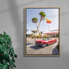Drive-Thru Dreamin contemporary wall art print by Deston Isas - sold by DROOL